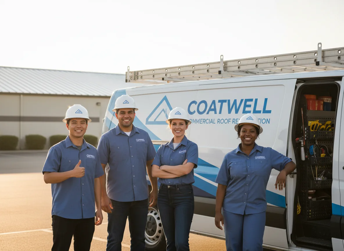 Commercial roof coating company in Francis Creek, WI
